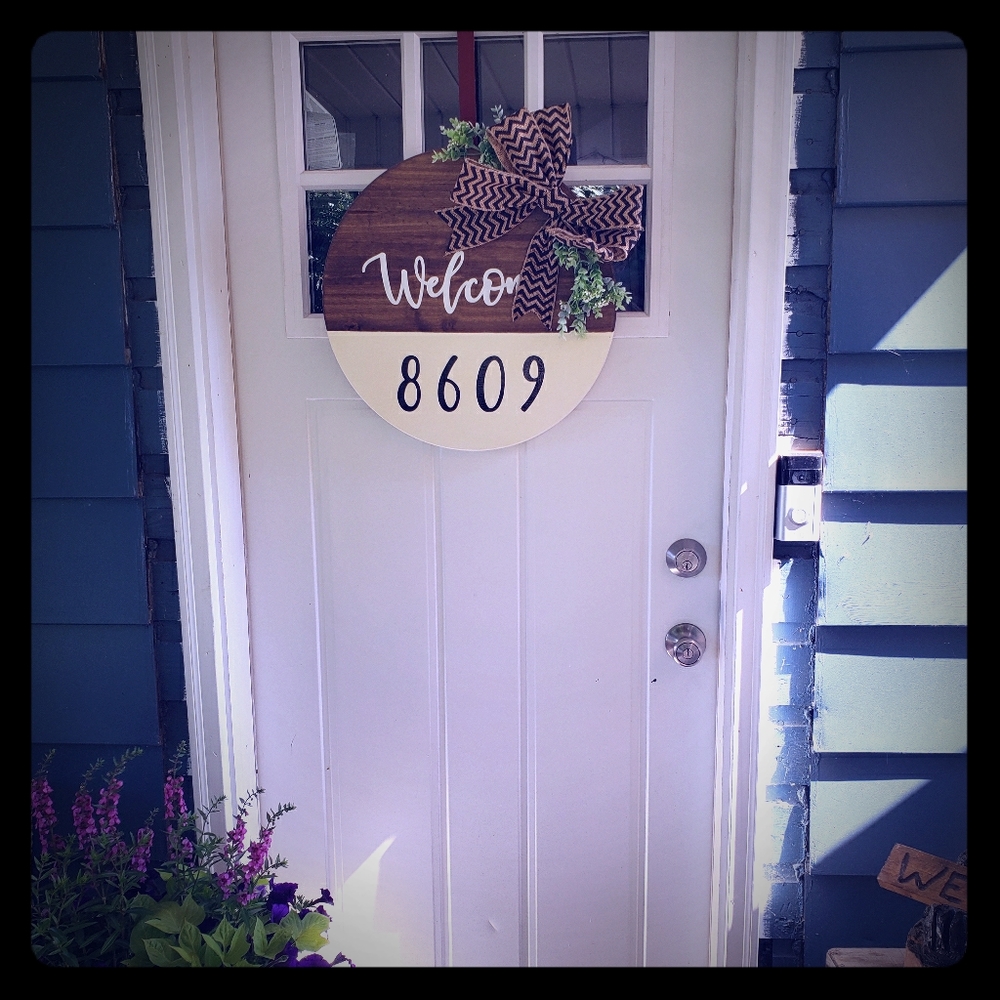 Custom Welcome Sign